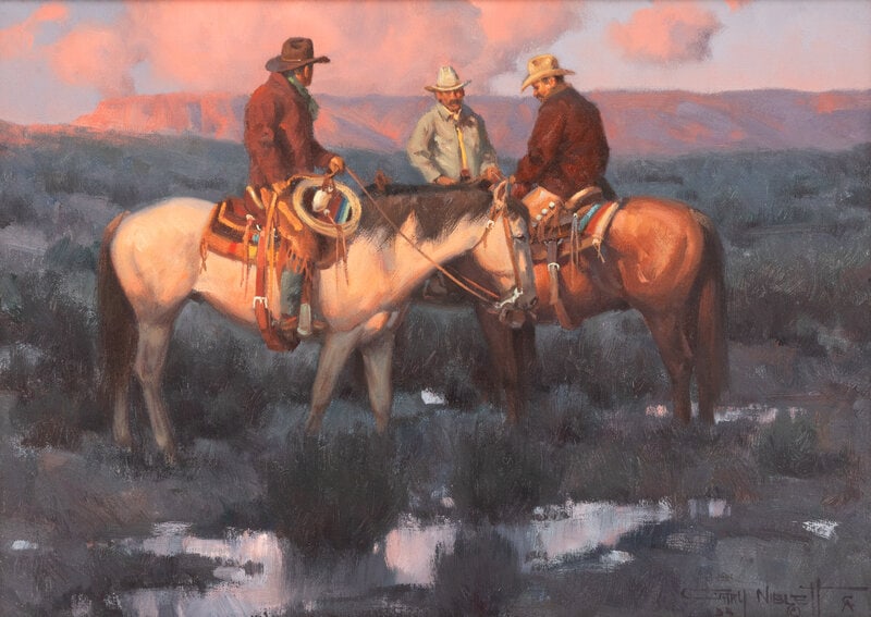 Gary Niblett
(American, b. 1943)
Early Conference, 1988 (1 of 3)