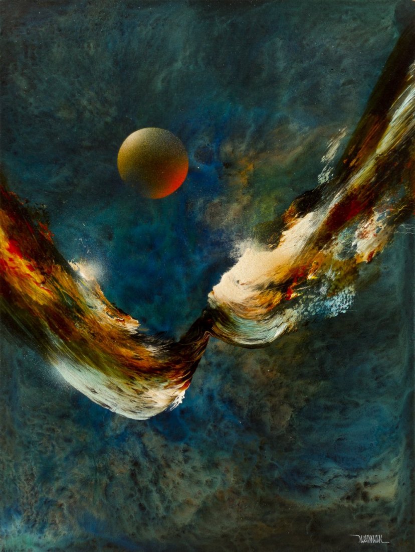 Leonardo Nierman, (Mexican, b. 1932), Flight to S: Leonardo Nierman (Mexican, b. 1932) Flight to Sun acrylic on masonite signed Nierman (lower left) 31 1/2 x 23 1/2 inches. Provenance: Merrill Chase Gallery, Chicago, Illinois