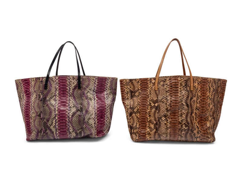Two Fendi Python Totes (1 of 4)