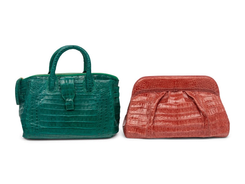 Two Nancy Gonzalez Crocodile Handbags (1 of 4)