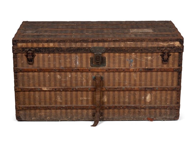 Louis Vuitton Steamer Trunk c.1870-1880's (1 of 7)