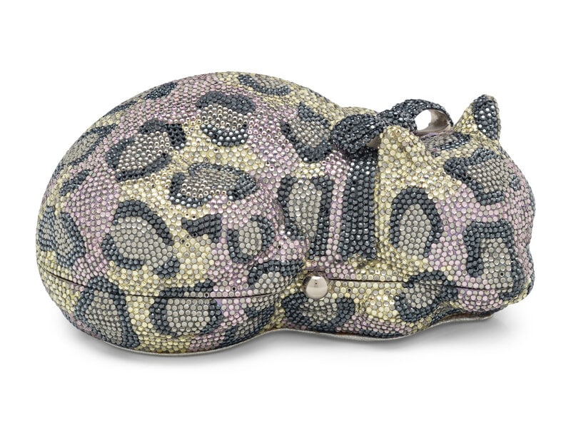 Judith Leiber Sleeping Cat Minaudière (1 of 5)