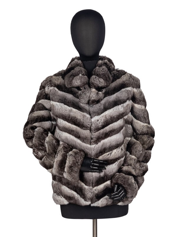 Neiman Marcus Chinchilla Jacket (1 of 4)