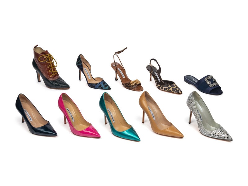 Ten Pairs of Manolo Blahnik Shoes (1 of 2)