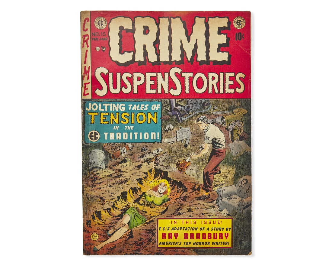 [Bradbury, Ray] Crime SuspenStories. Includes "The Screaming Women" (1 of 1)