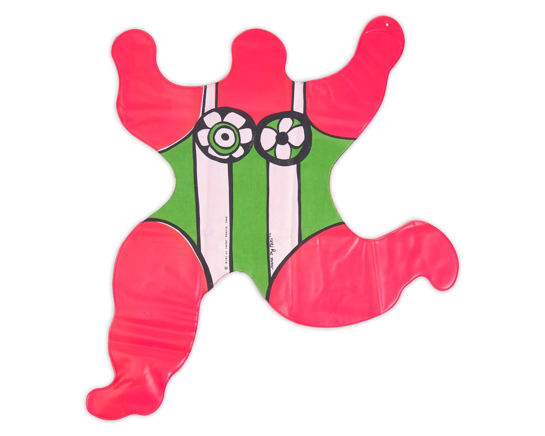 Phalle, Niki de Saint. Signed Inflatable "Nana" Sculpture (1 of 3)