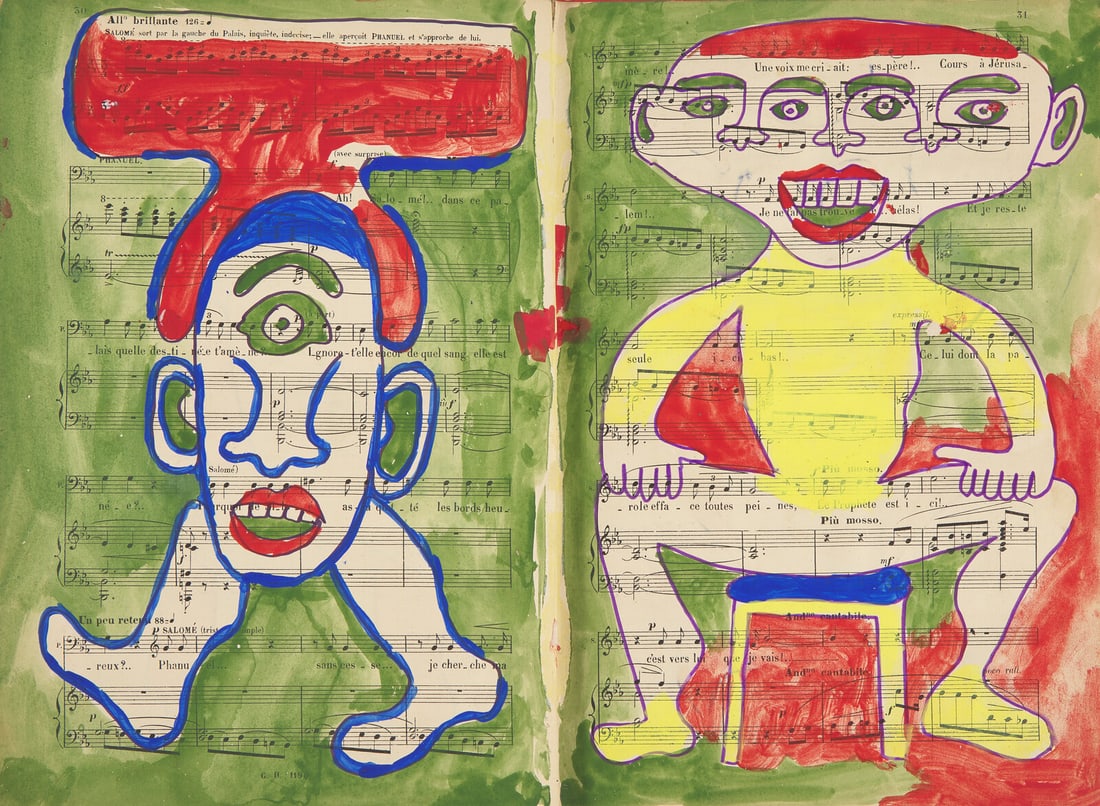 [Taillandier, Yvon] Massenet, Jules. Herodiade. Over 150 Original Illustrations (1 of 4)