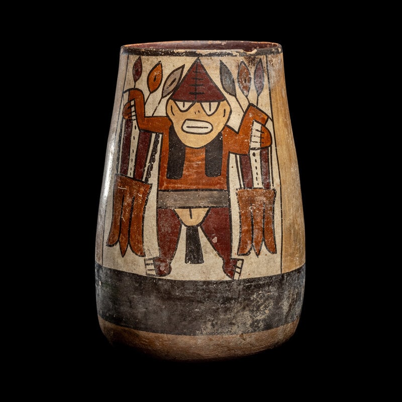 A Nazca Polychrome Vessel (1 of 4)