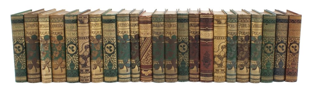 A Collection of Twenty-Three Books of Poetry,: A Collection of Twenty-Three Books of Poetry, comprising works by Dante, Keats, Poe, Longfellow, Chaucer, Byron, Wadsworth and Moore, together with Homer's Iliad and Odyssey, works by Lord Alfred Tenn