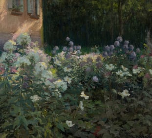 Lucie Hartrath (American, 1867-1962) The Flower Garden