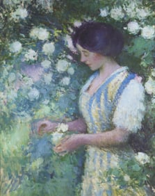 Edmund William Greacen (American, 1877-1949) Ethol, Giverny Garden