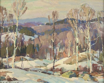 Aldro Thompson Hibbard (American, 1886-1972) Vermont Landscape