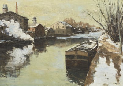 Fred Wagner (American, 1864-1940) Winter Landscape