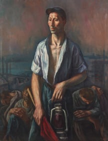 Francis De Erdely (American/Hungarian, 1904-1959) The Miners, 1941