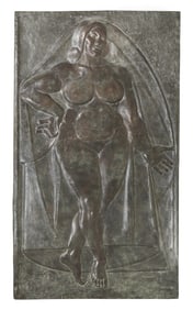Gaston Lachaise  (American/French, 1882-1935) Relief-Woman (Second State) [LF 128], 1935