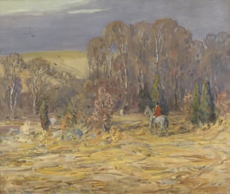 Charles Morris Young (American, 1869-1964) Brook's Hollow, 1926