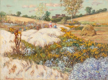 Theodore Wendel (American, 1859-1932) Golden Rod and Asters