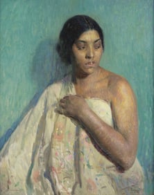 Hovsep Pushman (American, 1877-1966) Tahitian Lady, c. 1921-25