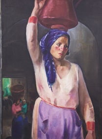 Martha Walter (American, 1875-1976) The Water Carrier