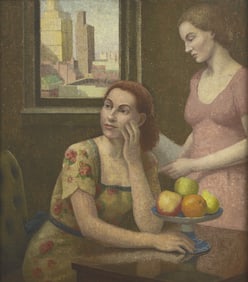 Emma Fordyce MacRae (American, 1887-1974) Women Alone, 1939-1945