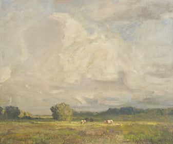 William Langson Lathrop (American, 1859-1938) Summer Meadow