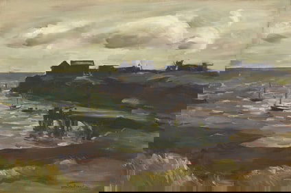 John Fulton Folinsbee (American, 1892-1972) Morning Light, Maine, c. 1950s