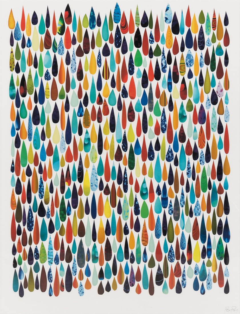 Rex Ray (American, 1956-2015) Real Tears, Fingerprint, and Untitled (three works): Rex Ray (American, 1956-2015) Real Tears, Fingerprint, and Untitled (three works) pigment prints each signed in pencil Largest: 45 3/8 x 34 7/8 inches. This lot is located in Chicago.