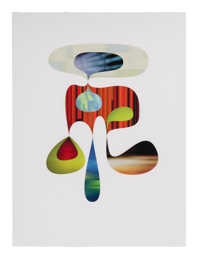 Rex Ray American, 1956-2015 Three Works: Rex Ray American, 1956-2015 Three Works pigment prints signed and numbered out of 25 in pencil Each: 45 1/4 x 33 7/8 inches. This lot is located in Chicago.