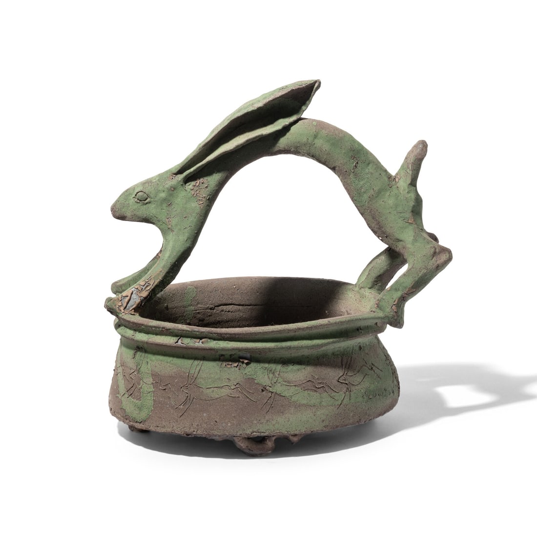 Ken Ferguson (American, 1928-2004) Hare Basket, 1998 (1 of 2)