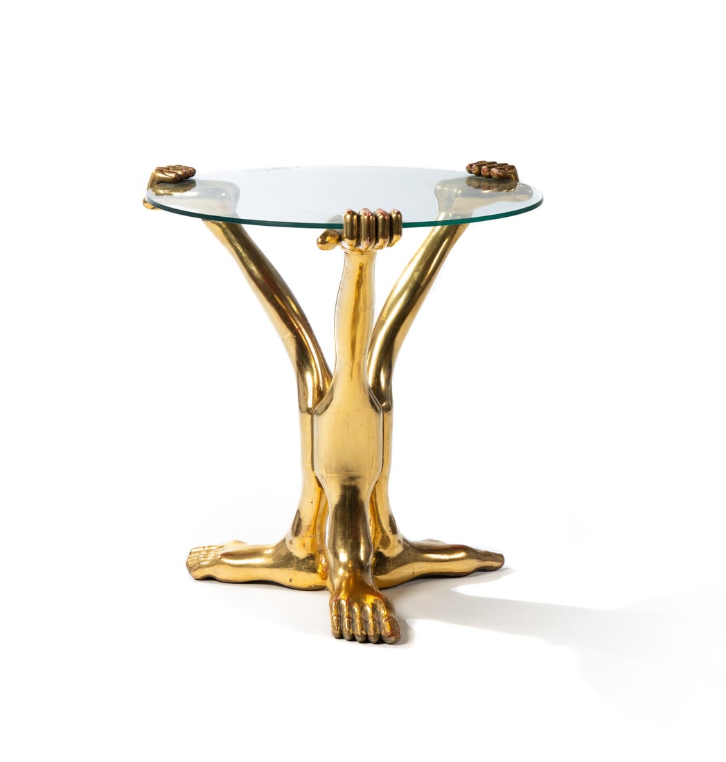Pedro Friedeberg (Mexican, b. 1936) Hand Foot Side Table (1 of 2)