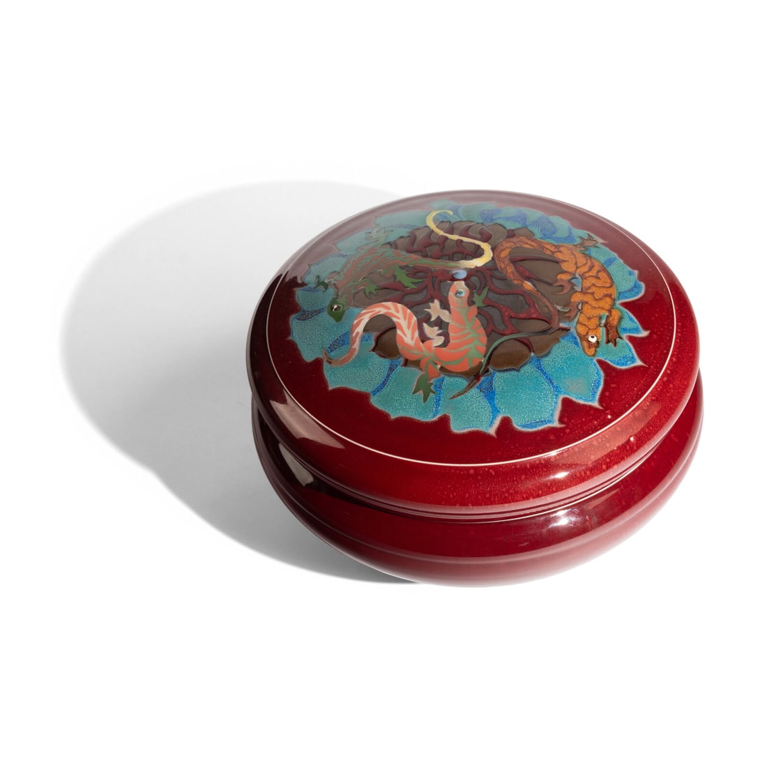 Victor Babu (America, 1936-2019) Large Lidded Vessel, 1994 (1 of 3)