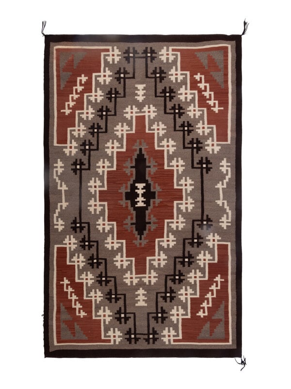 Navajo Two Grey Hills Weaving / Rug (1 of 2)