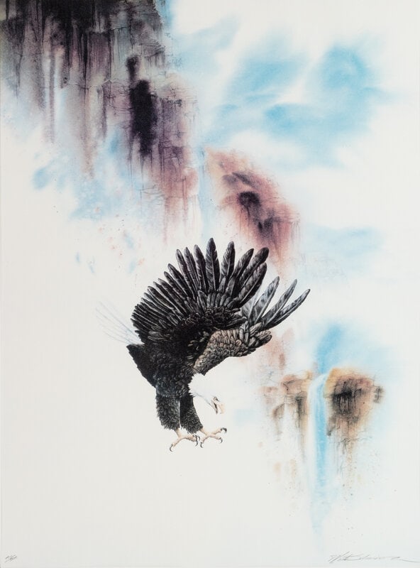 Eagle Lithograph (1 of 4)