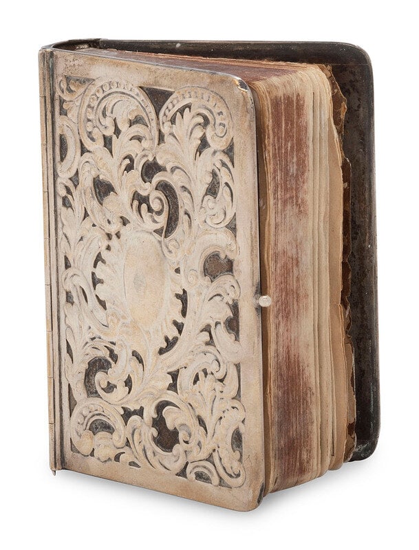 An American Silver Mounted Protestant Episcopal Prayer Book (1 of 14)