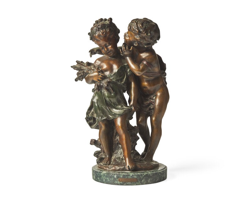 Auguste Moreau
(French, 1834-1917)
First Secret (1 of 6)