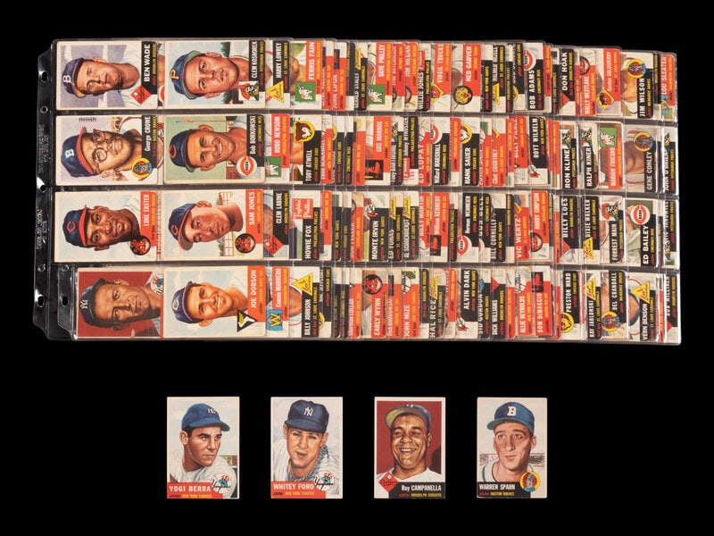 A Near Set of 1953 Topps Baseball Cards (276/280) (1 of 2)