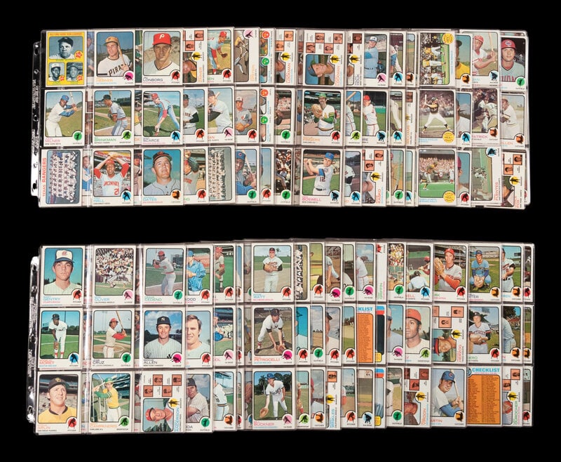 A Near Set of 1973 Topps Baseball Cards (659/660) (1 of 2)