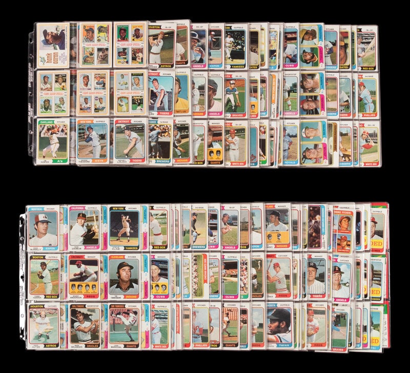 A Complete Set of 1974 Topps Baseball Cards (660/660) (1 of 2)