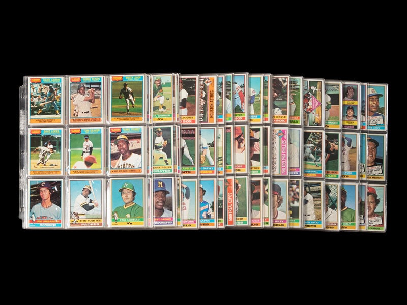 A Complete Set of 1976 Topps Baseball Cards (660/660) (1 of 2)