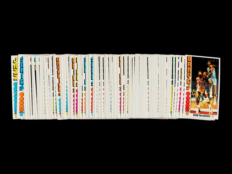A Near Set of 1976-77 Topps Basketball Cards (141/144) (1 of 2)