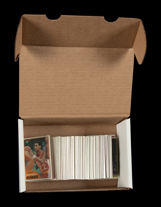 A Near Set of 1981-82 Topps Basketball Cards Including Regional Issues (1 of 1)