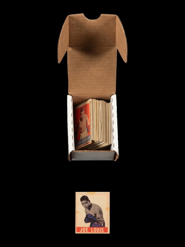 A Complete Set of 1948 Leaf Boxing Cards (49) (1 of 2)