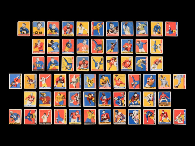 A Near Set of 1948 Leaf Football Cards (97/98) (1 of 4)