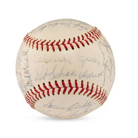 A 1968 St. Louis Cardinals Team Signed Autograph Baseball Featuring Roger Maris (Beckett Authenticat (1 of 6)