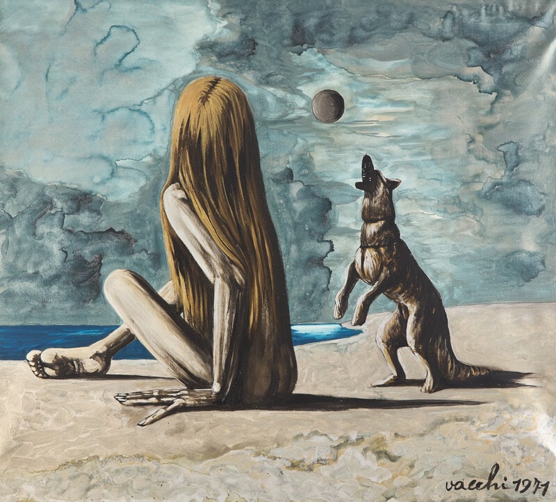 Sergio Vacchi 
(Italian, 1925-2007)
Piauela del Gioco, 1971 (1 of 3)