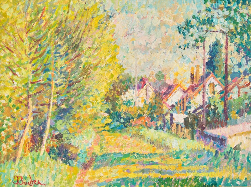 Sam Barber
(American, b. 1943)
Country Road (Giverny), 1993 (1 of 3)