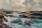 Alexander Dzigurski
(American/Yugoslavian, 1911-1995)
Washington Coast, 1952
