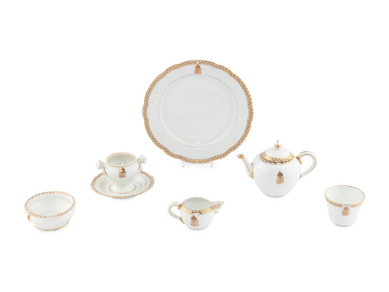 A Collection Herend Imperial Porcelain Table Articles (1 of 3)