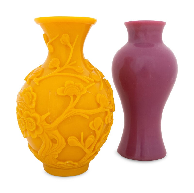 Two Peking Glass Articles  (1 of 2)