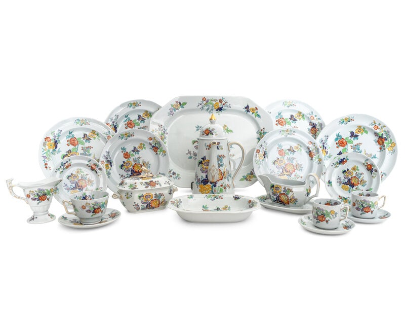 A Copeland Spode New Stone Ironstone Dinner Service  (1 of 3)